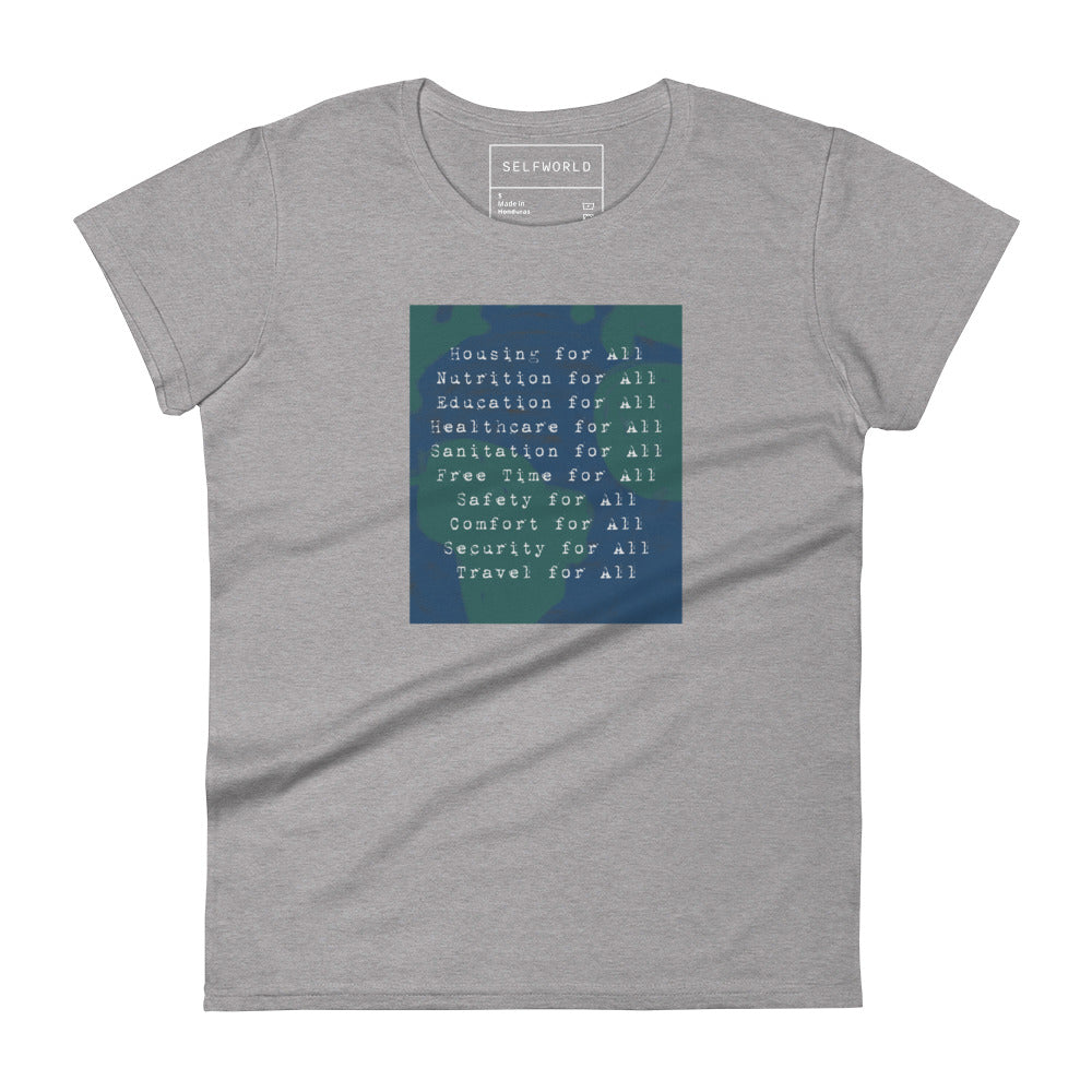 Rights for All - Women's short sleeve t-shirt