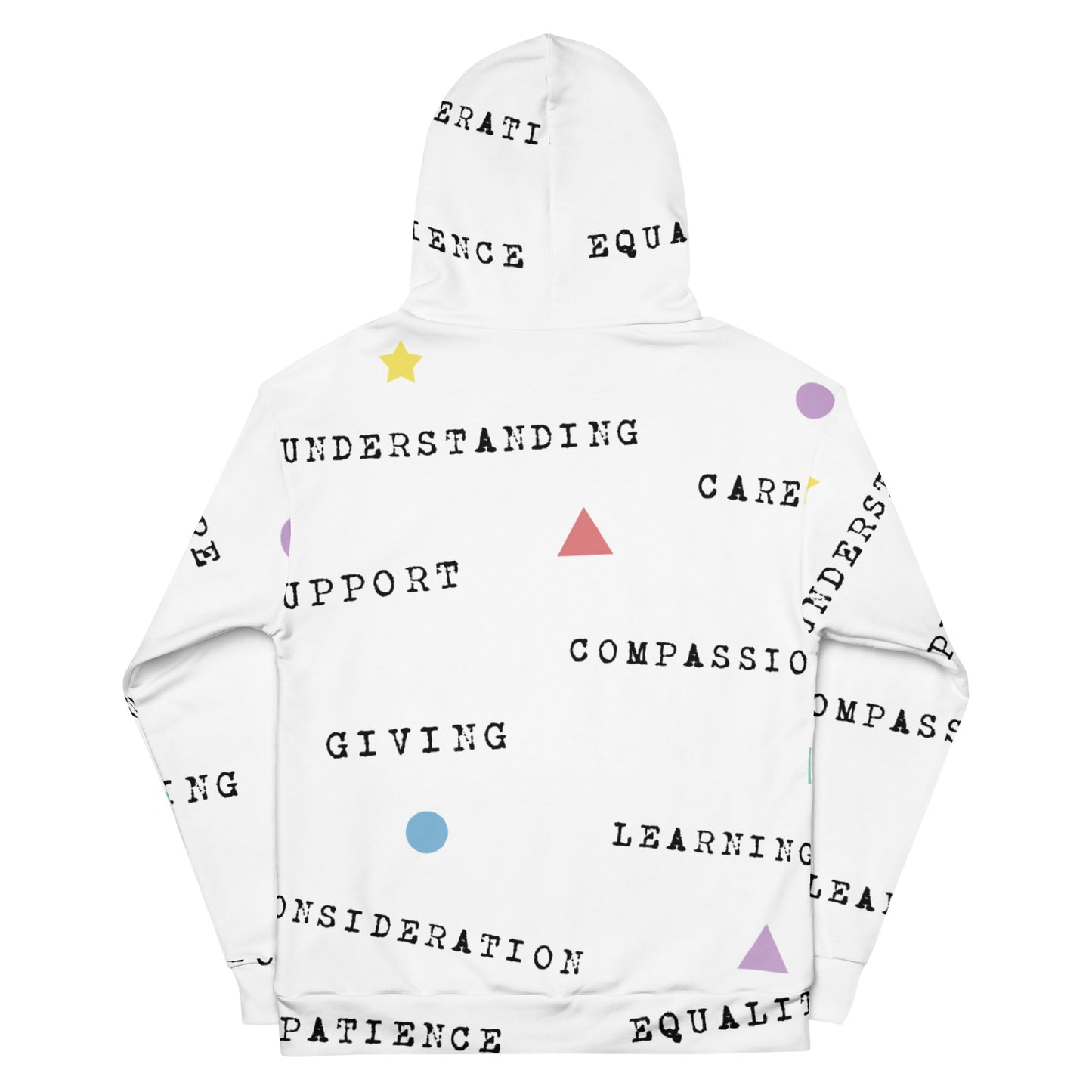 Words and Shapes - Unisex Hoodie