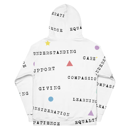 Words and Shapes - Unisex Hoodie
