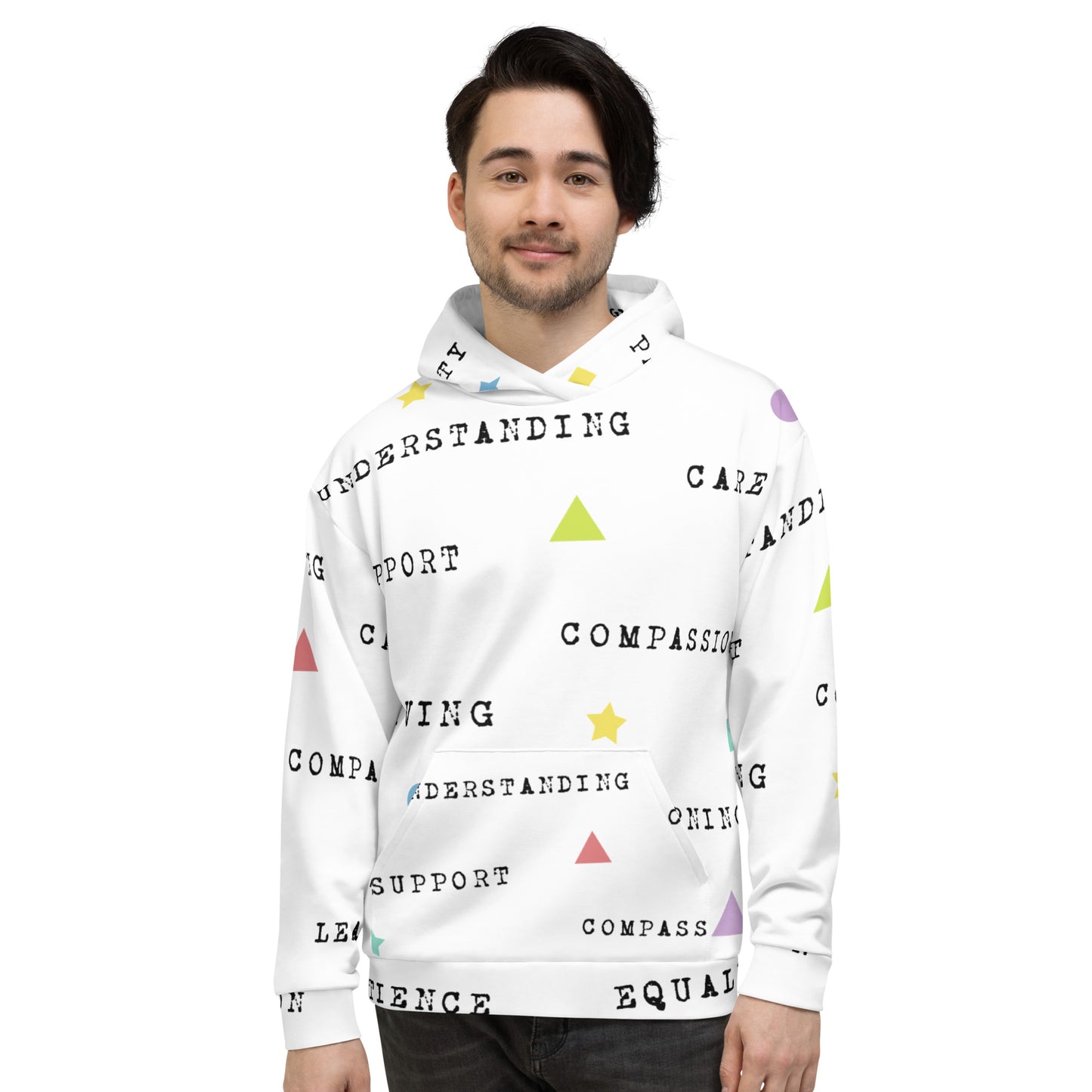 Words and Shapes - Unisex Hoodie