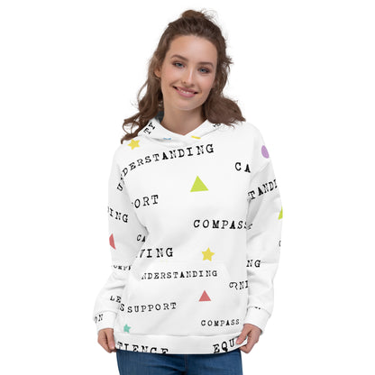 Words and Shapes - Unisex Hoodie