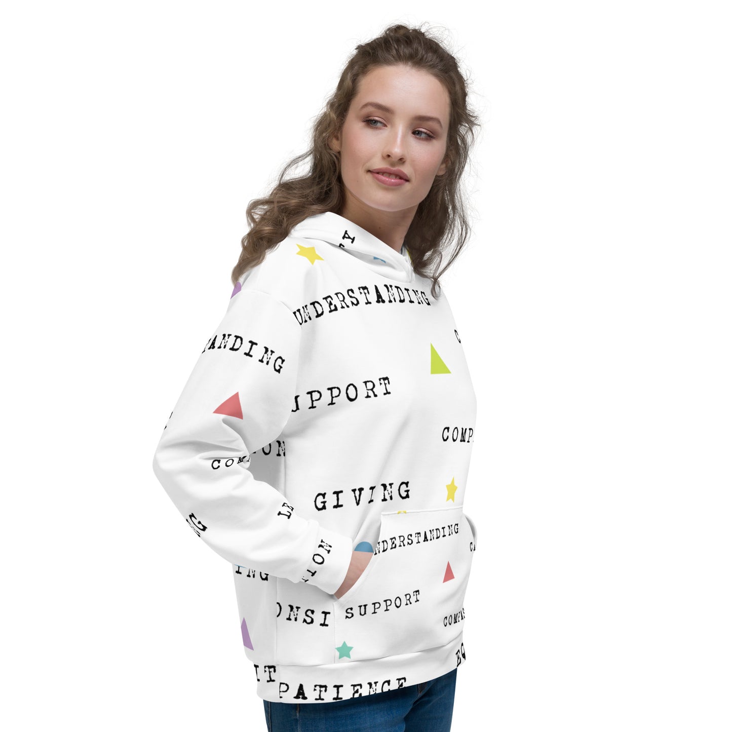 Words and Shapes - Unisex Hoodie