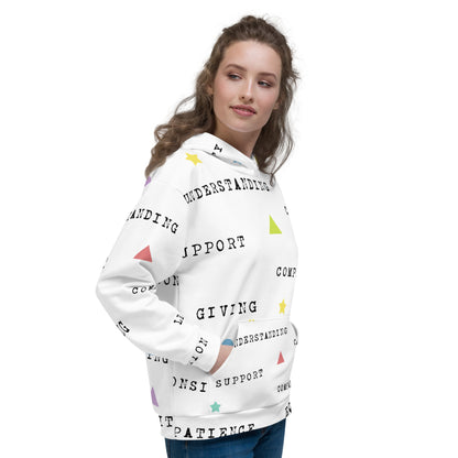 Words and Shapes - Unisex Hoodie