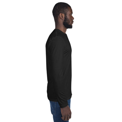 Basic Needs are Human Rights - Men's Long Sleeve Fitted Crew
