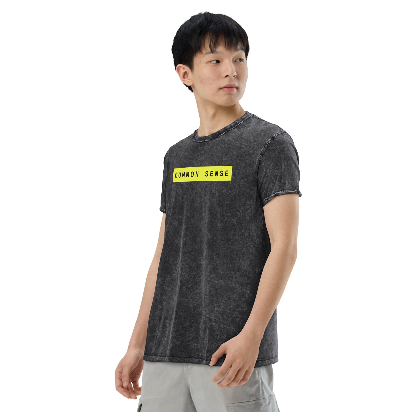 Common Sense - Denim T-Shirt