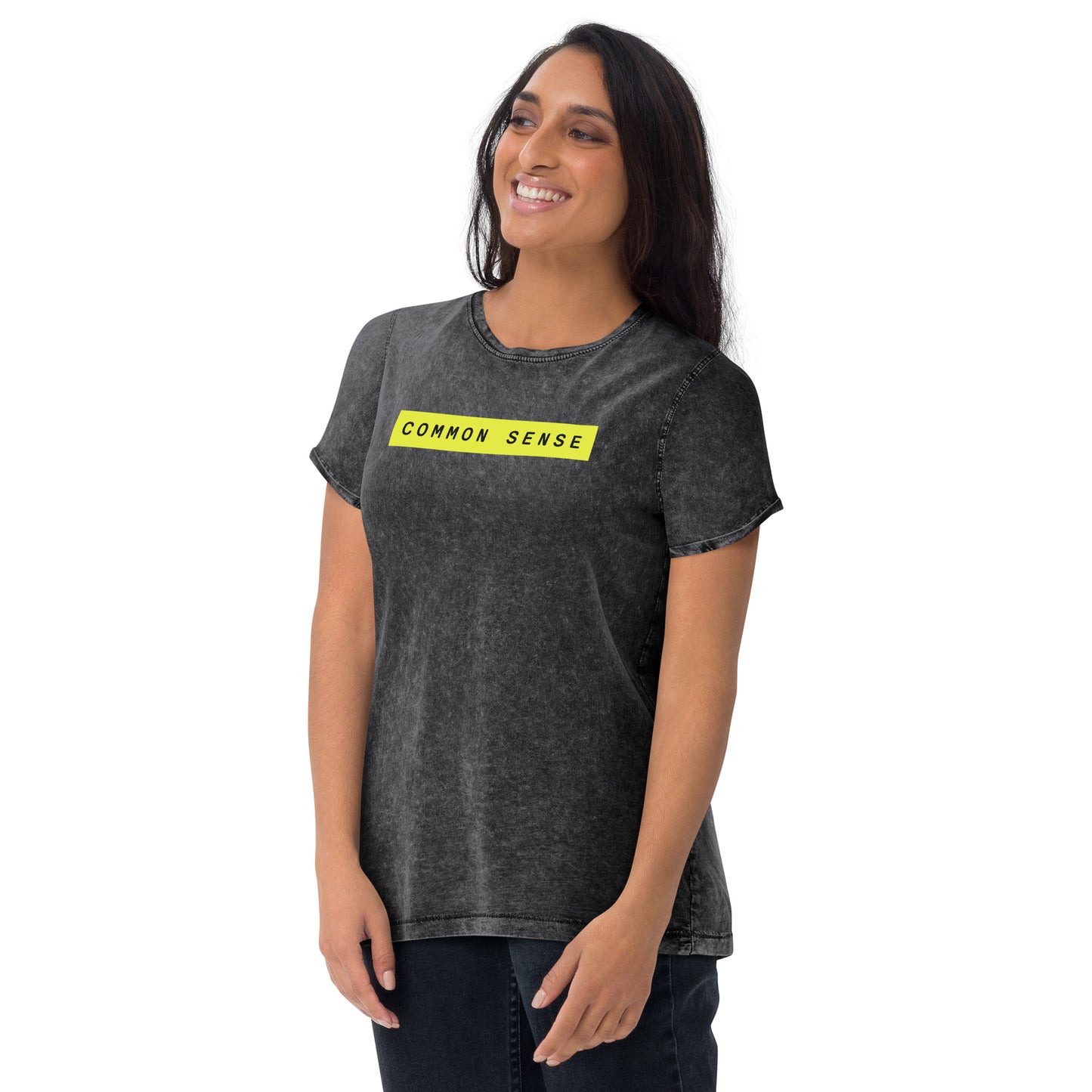 Common Sense - Denim T-Shirt