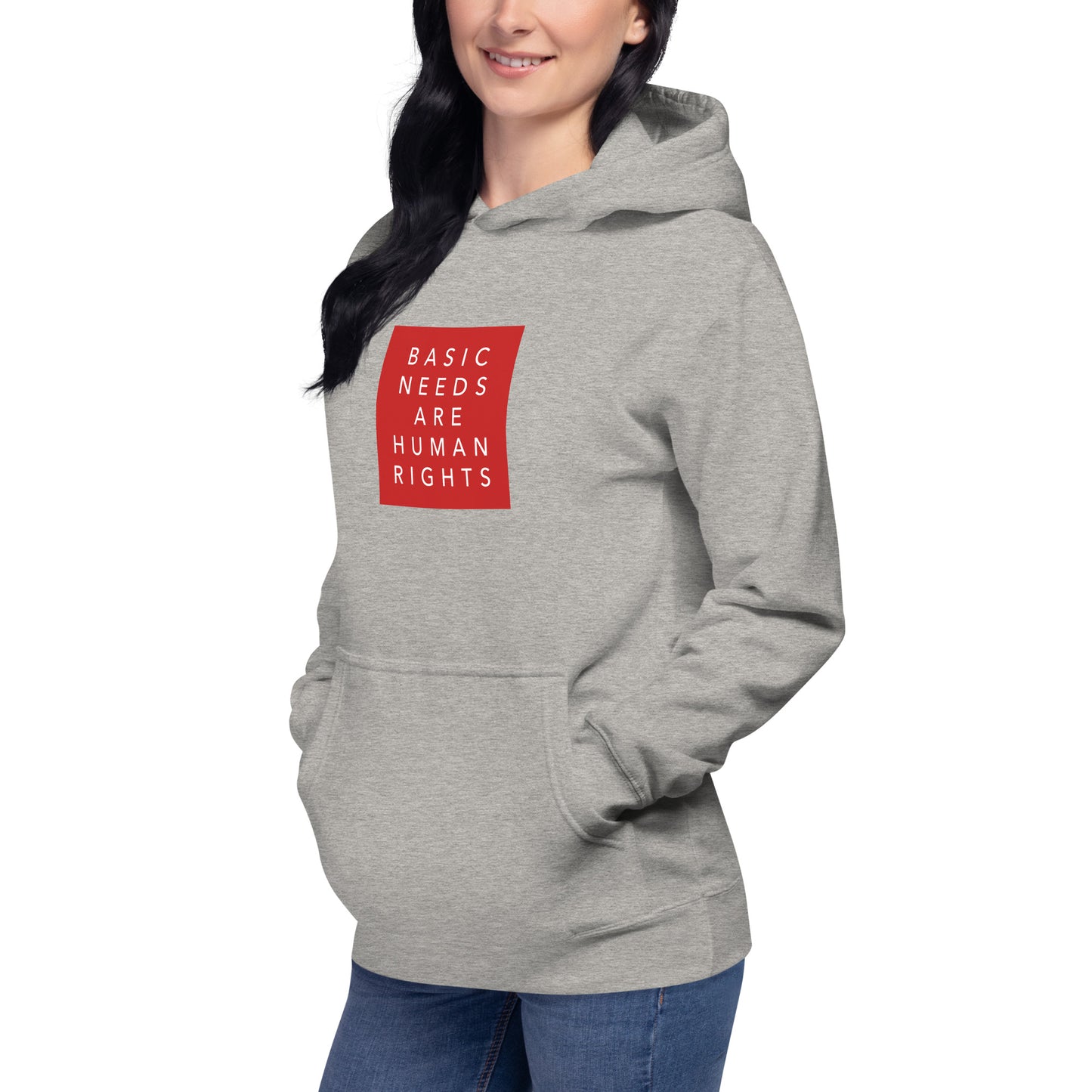 Basic Needs are Human Rights - Unisex Hoodie