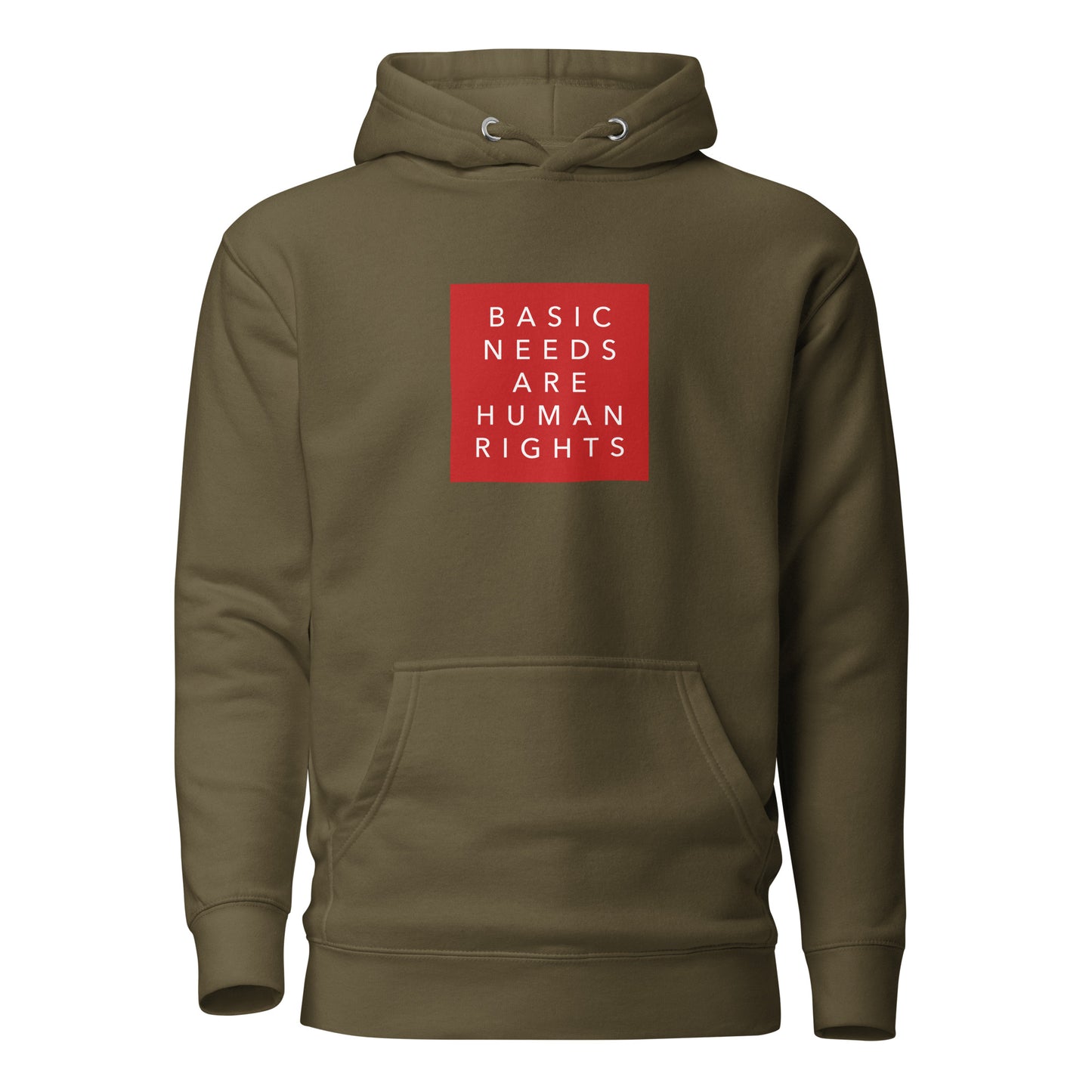 Basic Needs are Human Rights - Unisex Hoodie