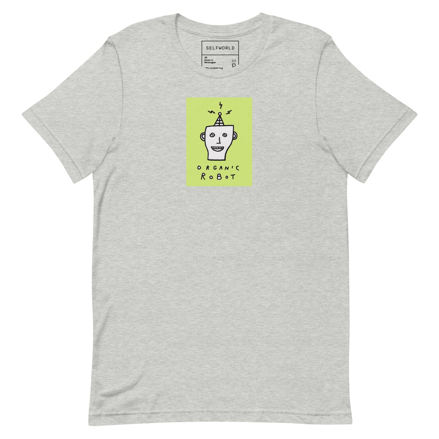 Organic Robot, Green - Unisex t-shirt