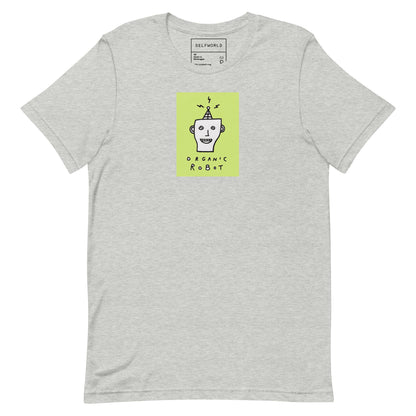 Organic Robot, Green - Unisex t-shirt
