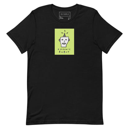 Organic Robot, Green - Unisex t-shirt