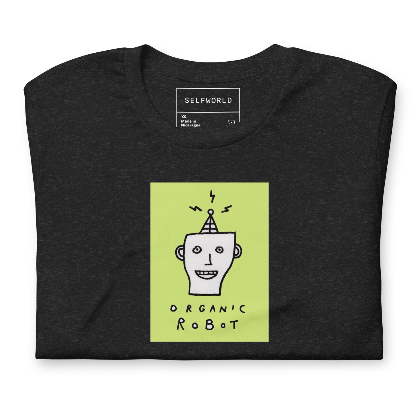 Organic Robot, Green - Unisex t-shirt