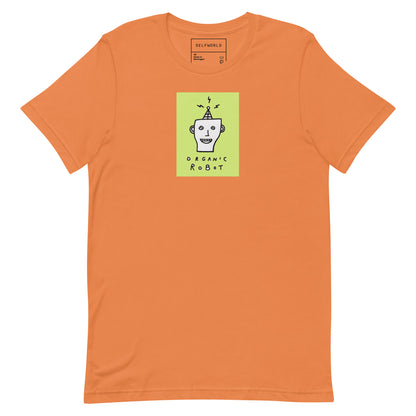 Organic Robot, Green - Unisex t-shirt