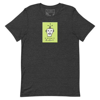 Organic Robot, Green - Unisex t-shirt