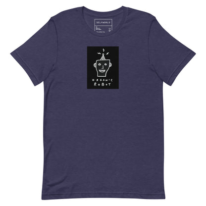 Organic Robot, Black - Unisex t-shirt