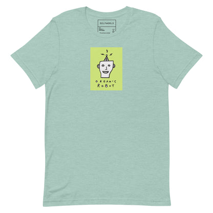 Organic Robot, Green - Unisex t-shirt