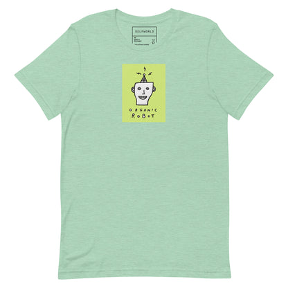 Organic Robot, Green - Unisex t-shirt