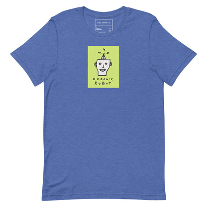Organic Robot, Green - Unisex t-shirt