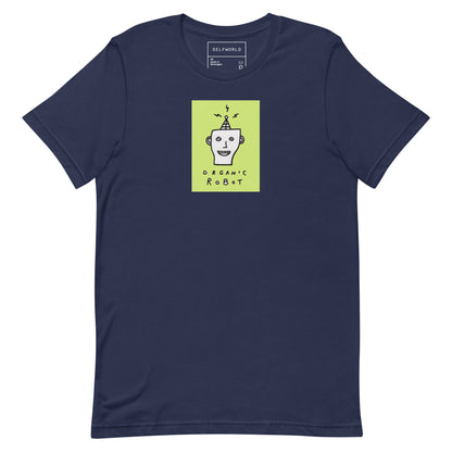 Organic Robot, Green - Unisex t-shirt