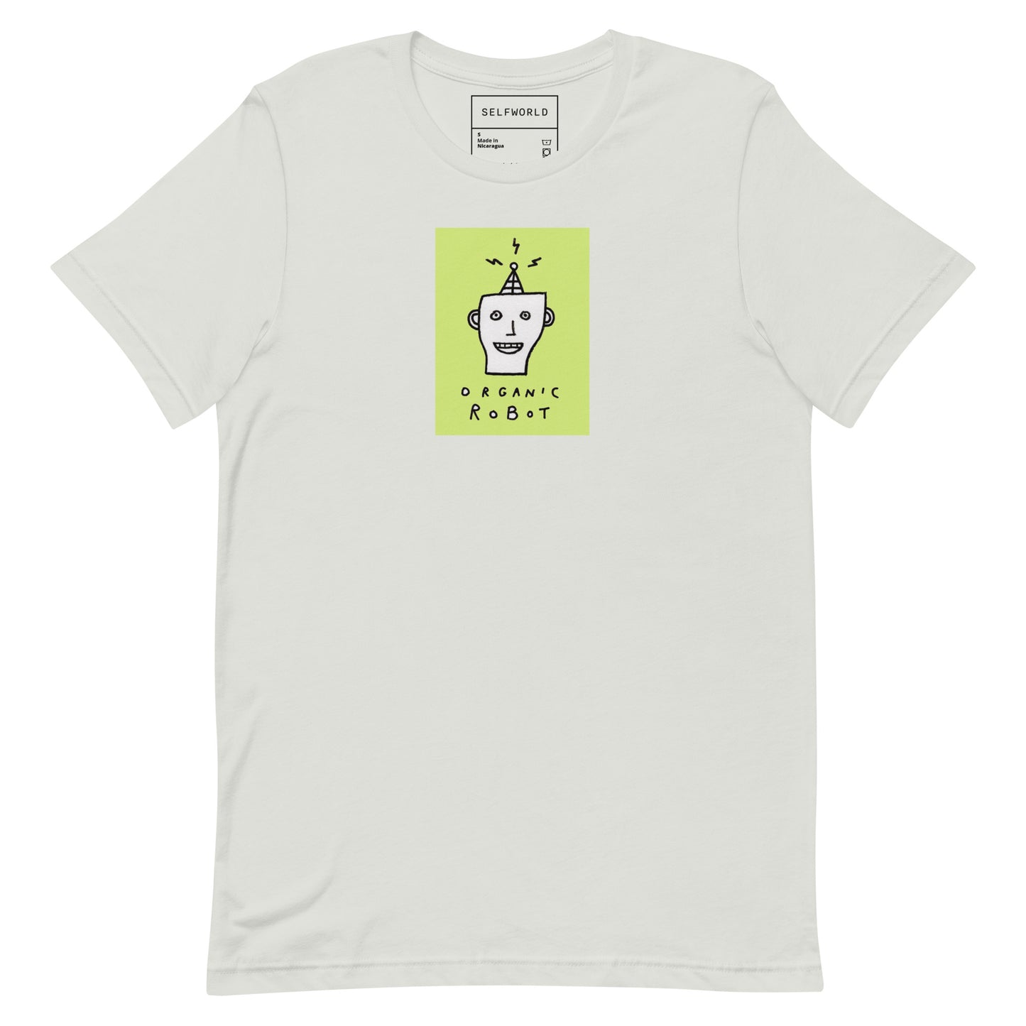 Organic Robot, Green - Unisex t-shirt