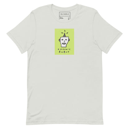 Organic Robot, Green - Unisex t-shirt