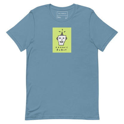 Organic Robot, Green - Unisex t-shirt