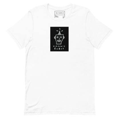Organic Robot, Black - Unisex t-shirt