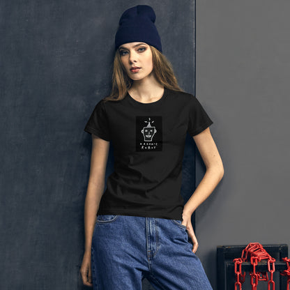 Organic Robot, Black - Women's short sleeve t-shirt