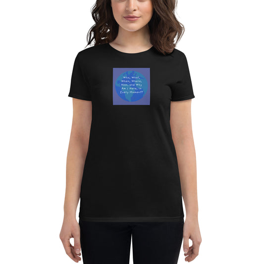 Who Am I? - Women's short sleeve t-shirt