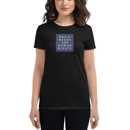 We are Equal as Life - Women's short sleeve t-shirt