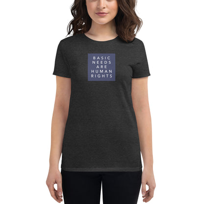 We are Equal as Life - Women's short sleeve t-shirt