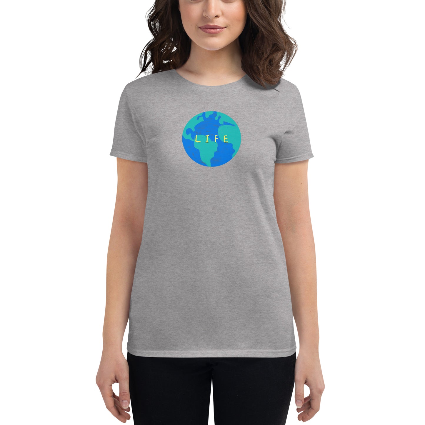 Life Globe - Women's short sleeve t-shirt