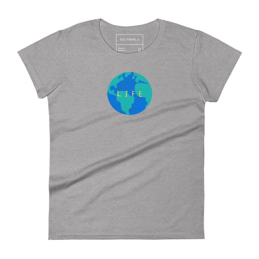 Life Globe - Women's short sleeve t-shirt