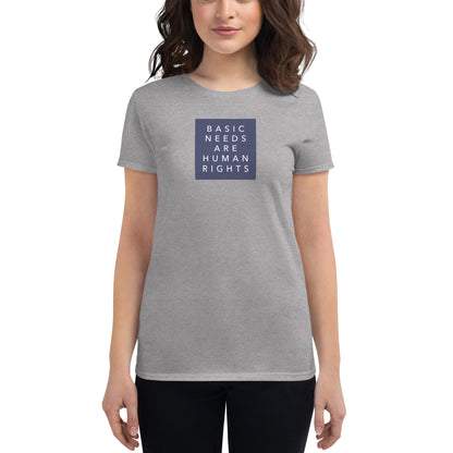 We are Equal as Life - Women's short sleeve t-shirt