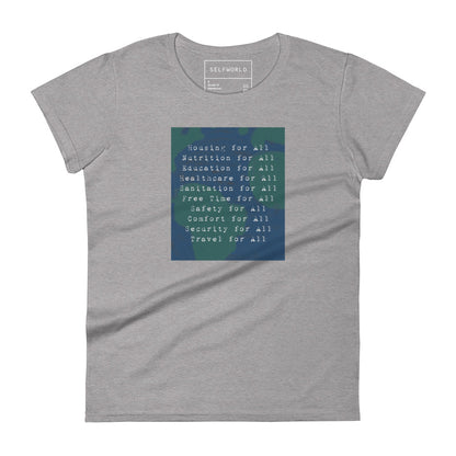 Rights for All - Women's short sleeve t-shirt