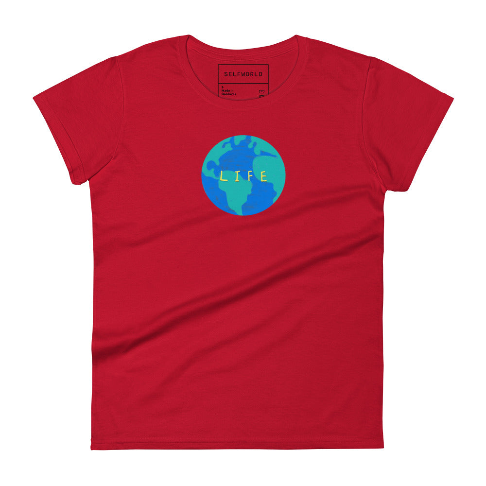Life Globe - Women's short sleeve t-shirt