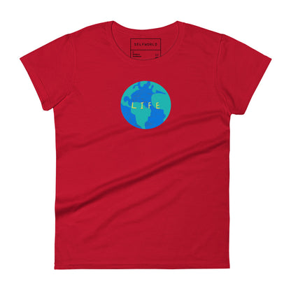 Life Globe - Women's short sleeve t-shirt
