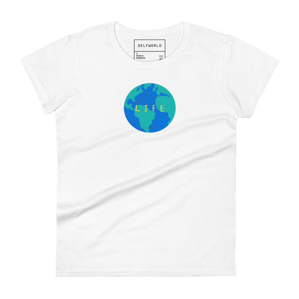 Life Globe - Women's short sleeve t-shirt