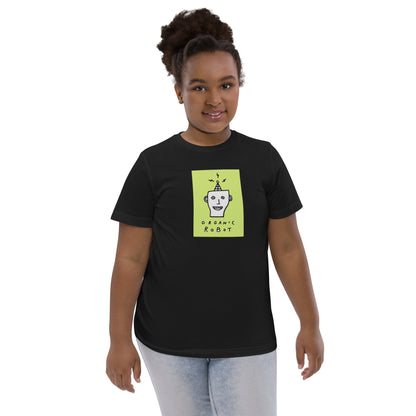 Organic Robot, Green - Youth jersey t-shirt